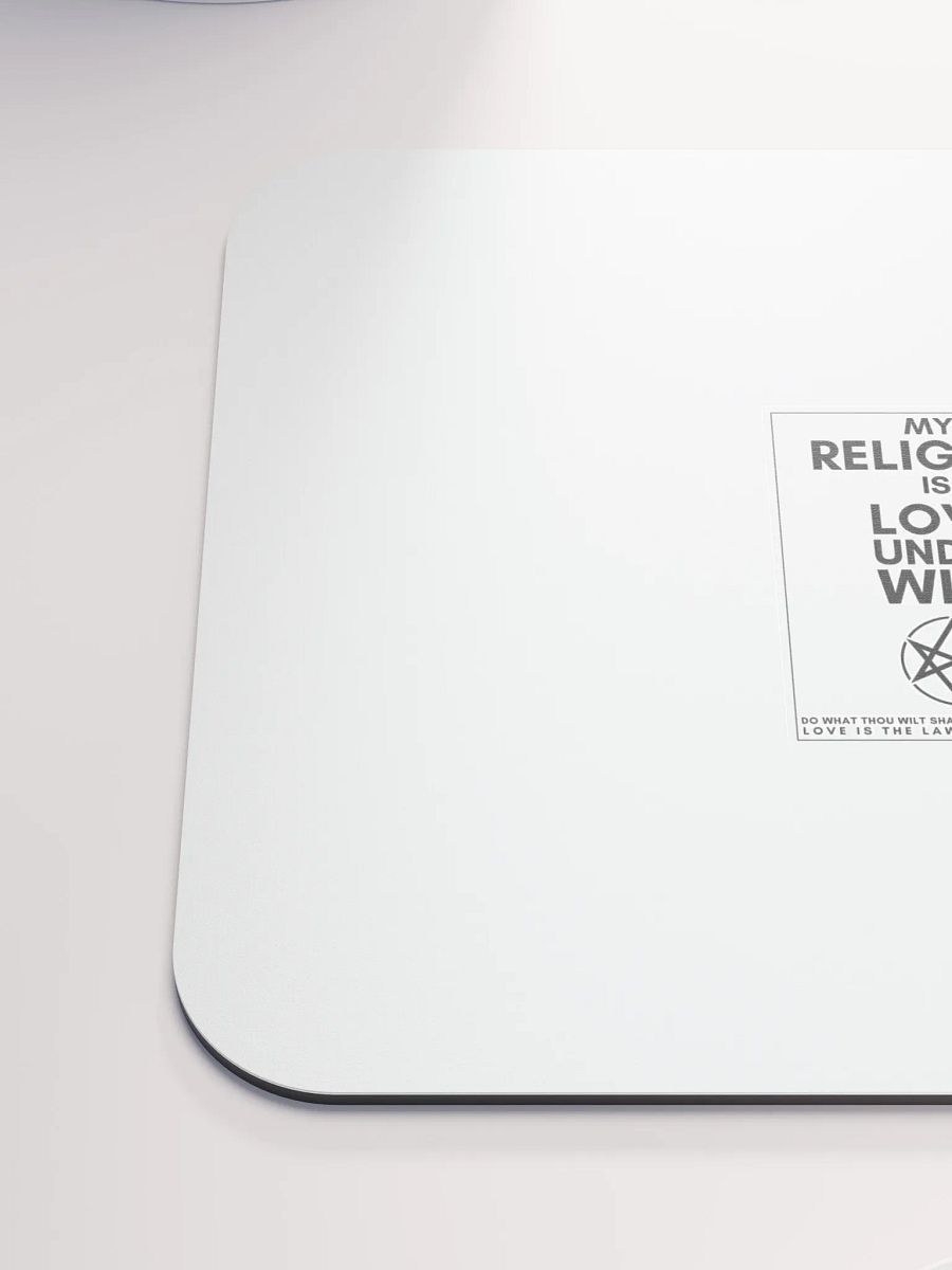 Pad Mouse ”Love under Will” (Aliester Crowley) product image (6)