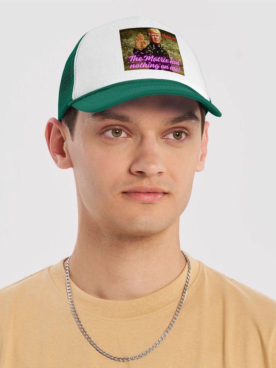 Trump Has Mind Power! Foam Trucker Hat product image (5)
