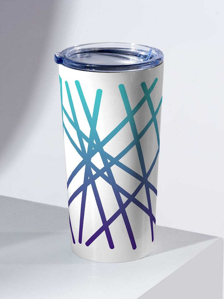 20oz Stainless Steel Tumbler w/ OG Blue Lines product image (2)