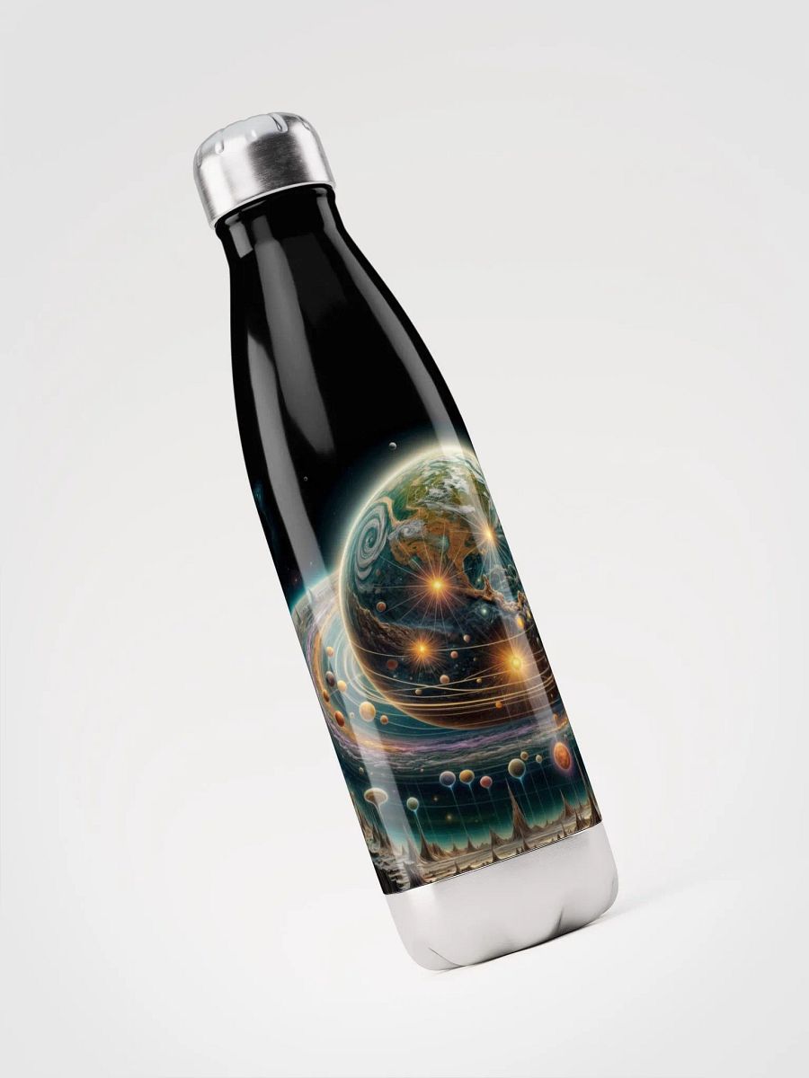 Stainless Steel Water Bottle: Harmonic Orbits of Creation product image (6)