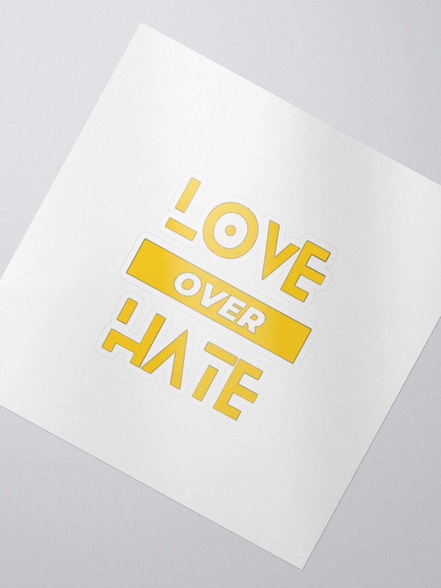 SB love over hate sticker product image (2)