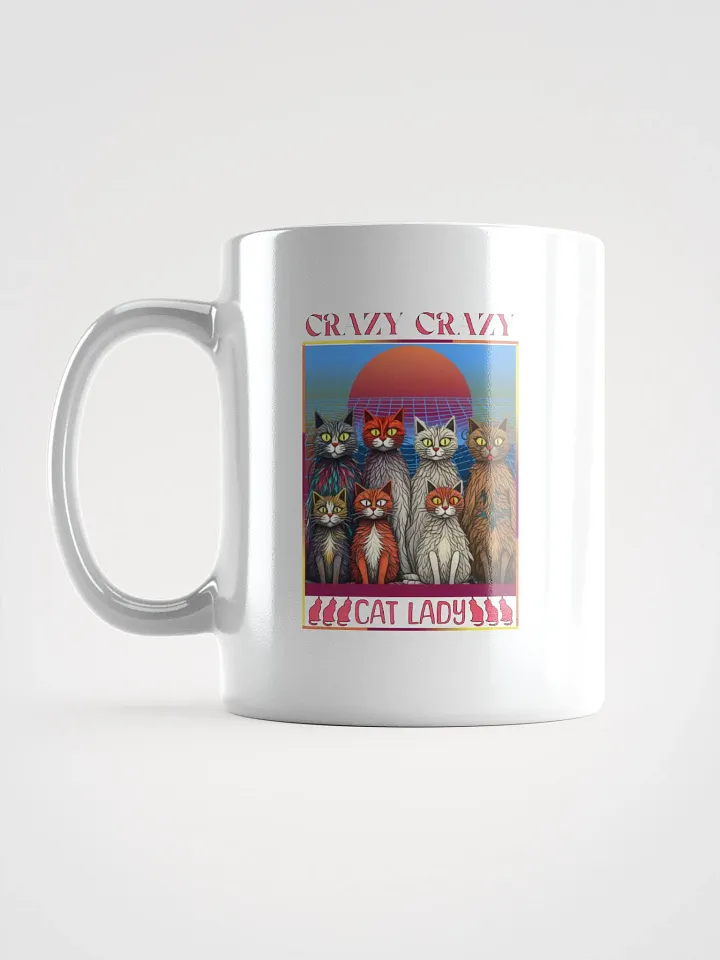 Crazy Crazy Cat Lady Delight Mug product image (1)