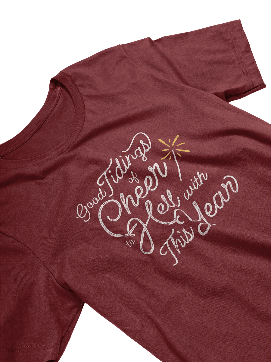 Good Cheer, Bad Year Sparkler Supersoft Tee product image (2)