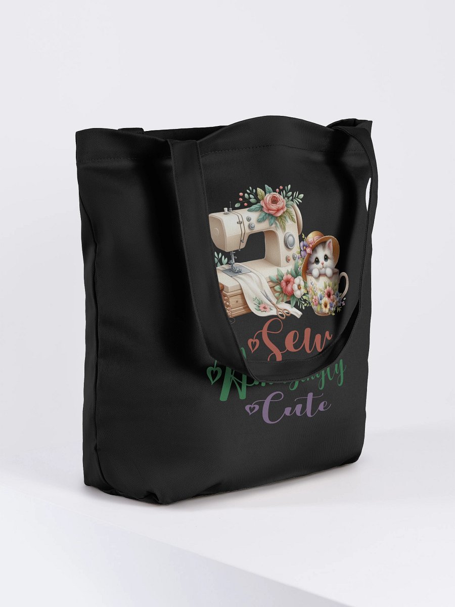 Floral Feline Sew Amazingly Cute Tote product image (1)