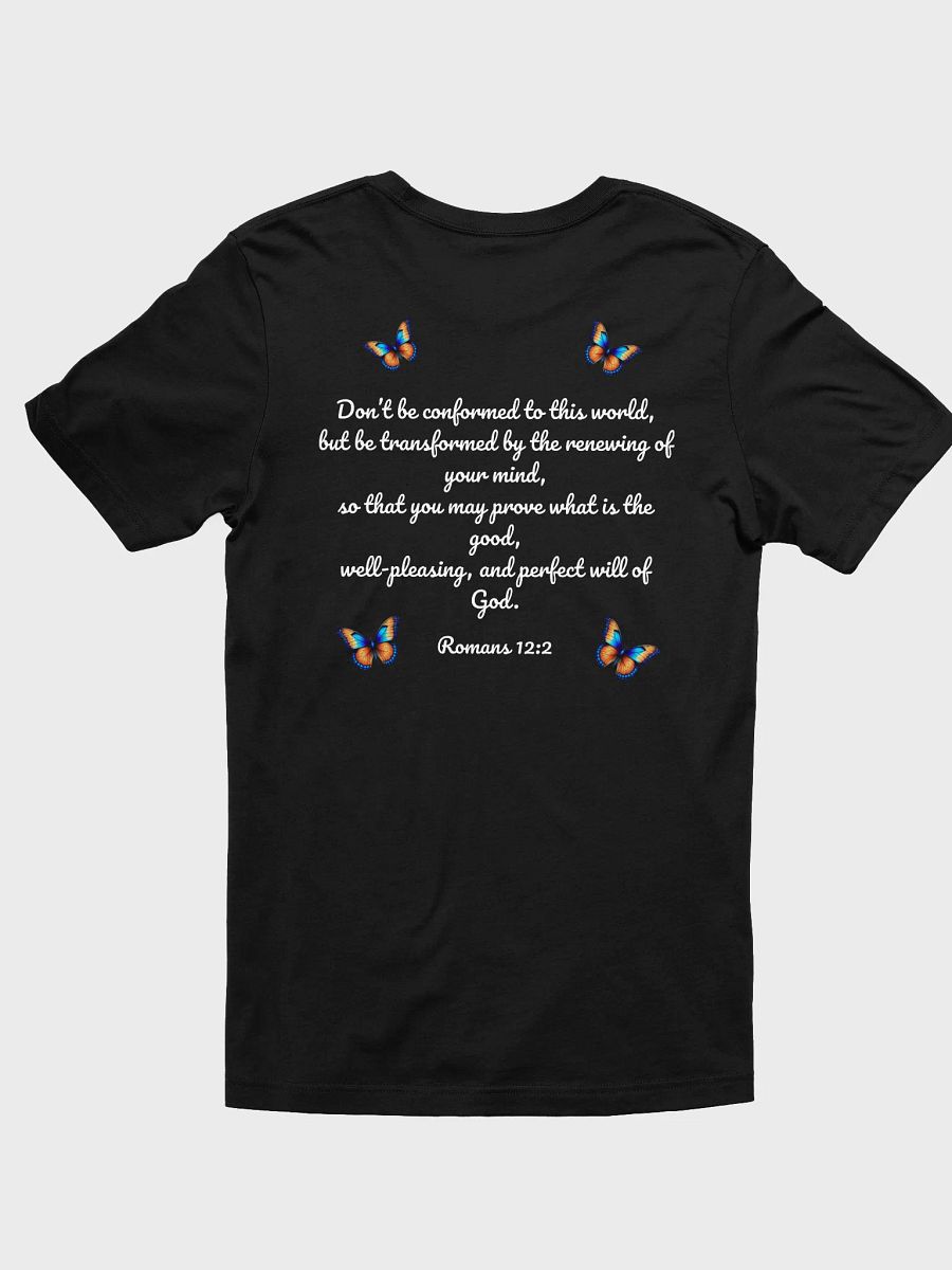 Transformed Butterfly T-Shirt (Black) product image (2)