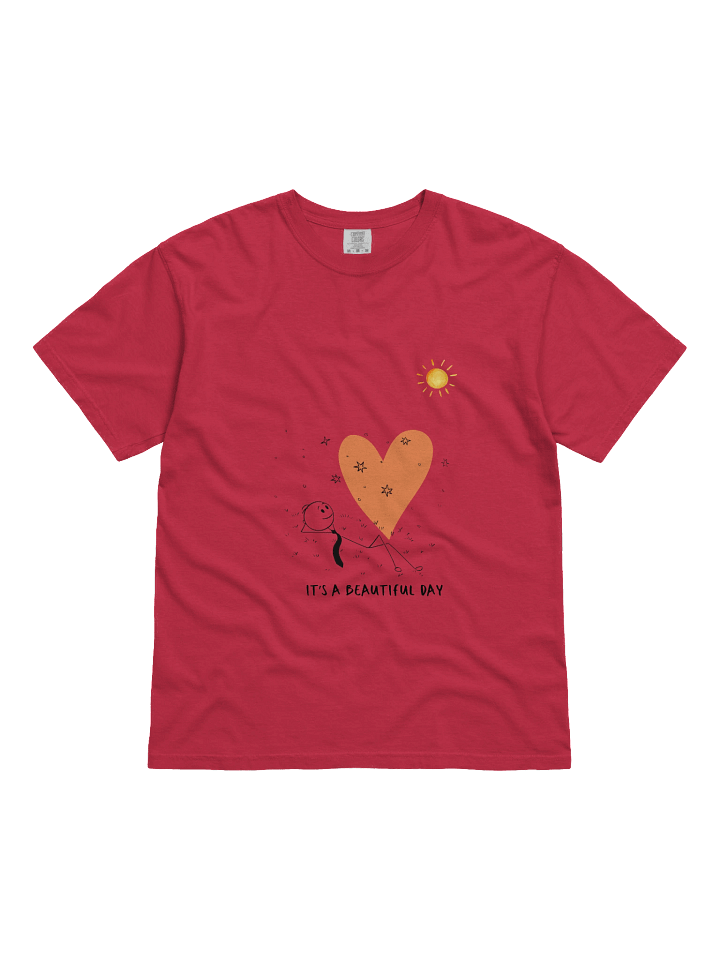 It's A Beautiful Day Heavyweight T-Shirt product image (4)