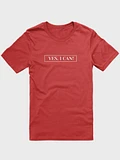 Yes, I Can! - Red Shirt product image (1)