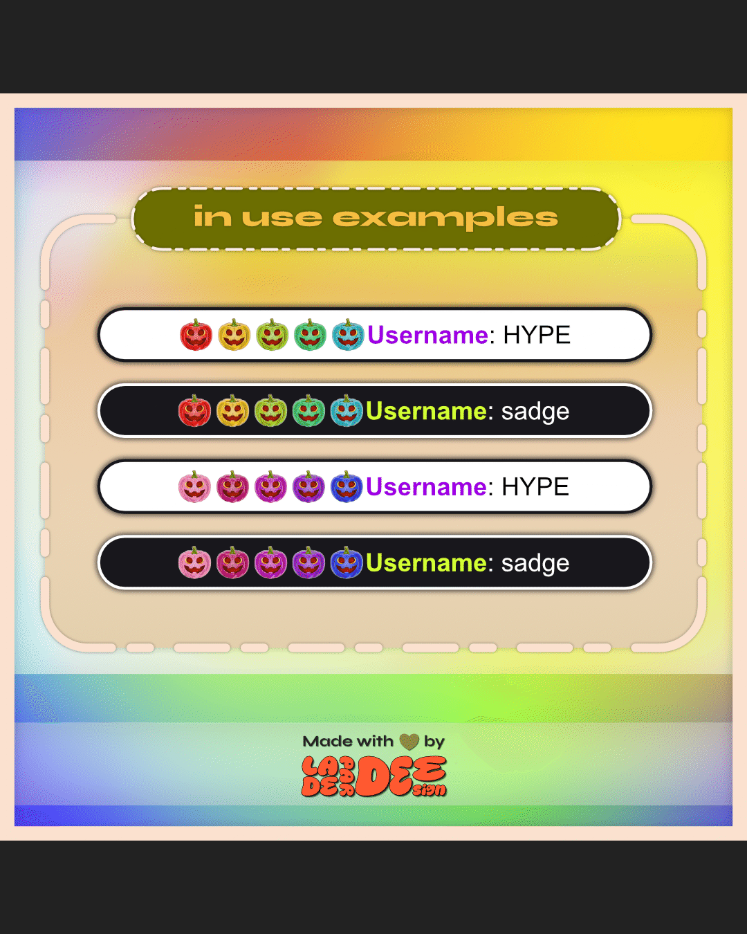 Pumpkins Badges product image (4)