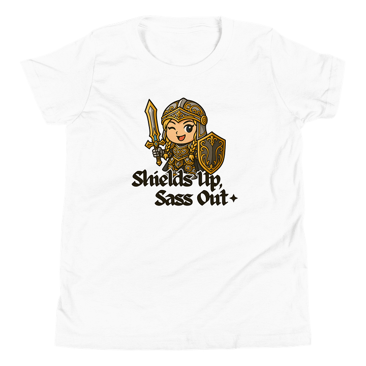 Gamer Girl Shirt -Sass Out by G.i.R.L. Youth product image (2)