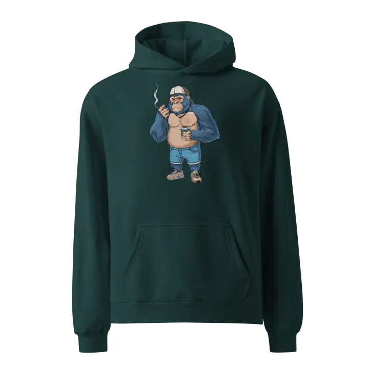 Blue Gorilla AS Colour Unisex Premium Oversized Hoodie product image (1)
