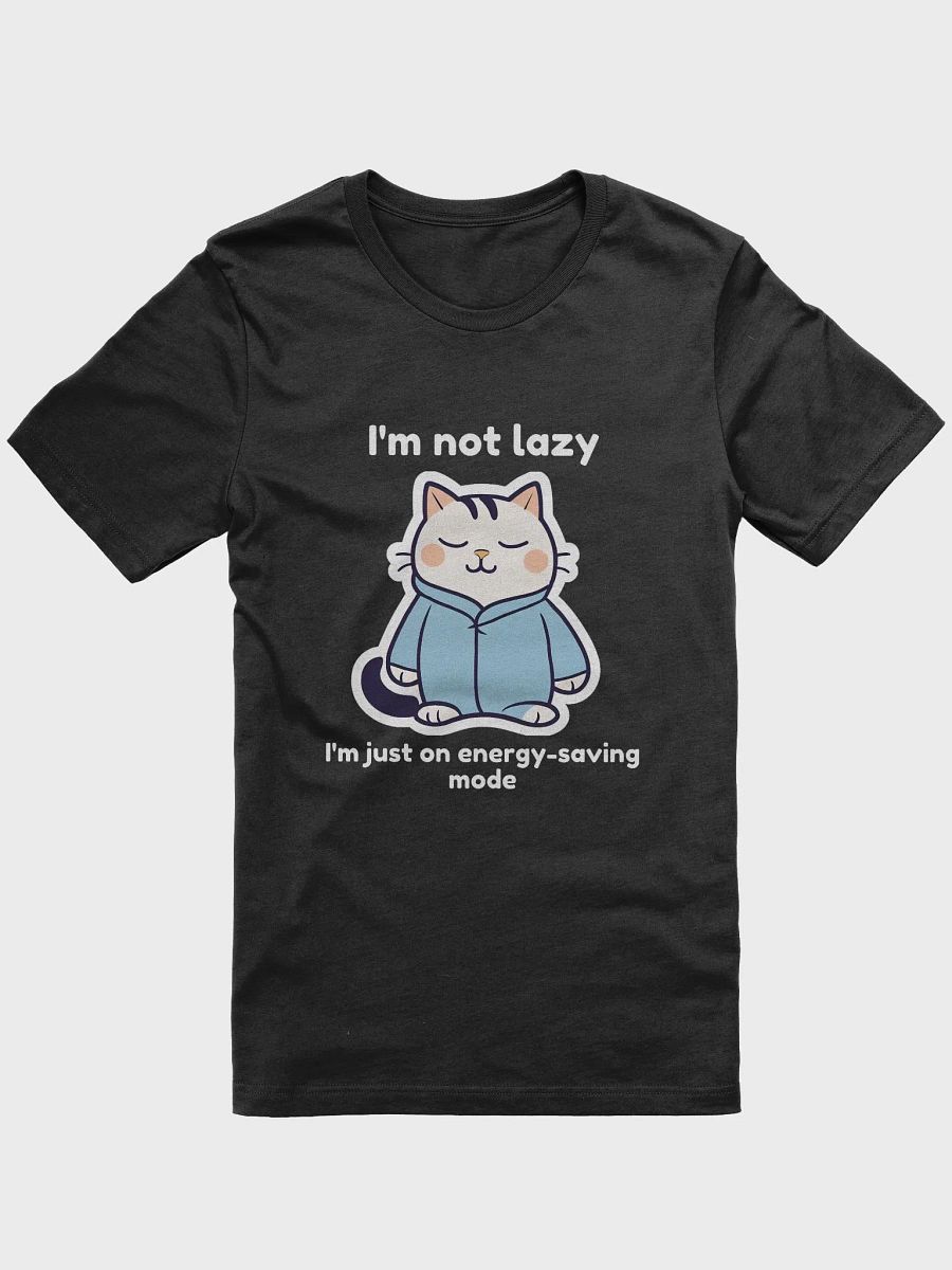 Energy-Saving Mode Cat T-Shirt product image (1)