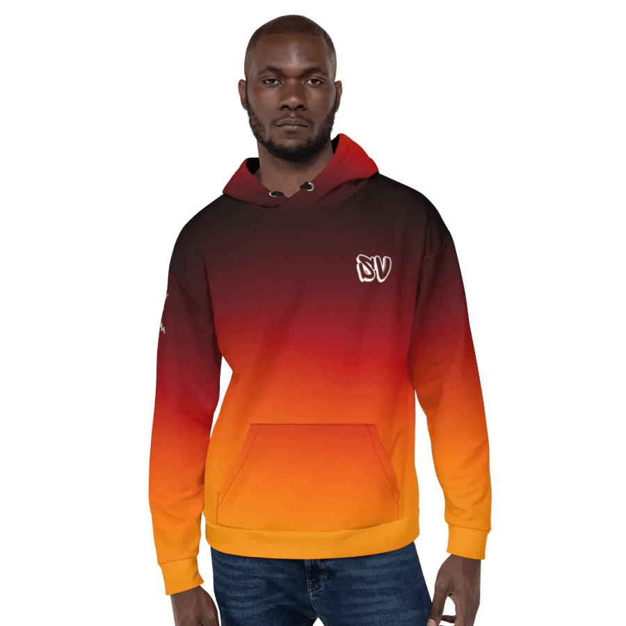 STRAIGHT VIBIN NEON COLOR FADE STYLE KURAMA + NARUTO HOODIE product image (6)