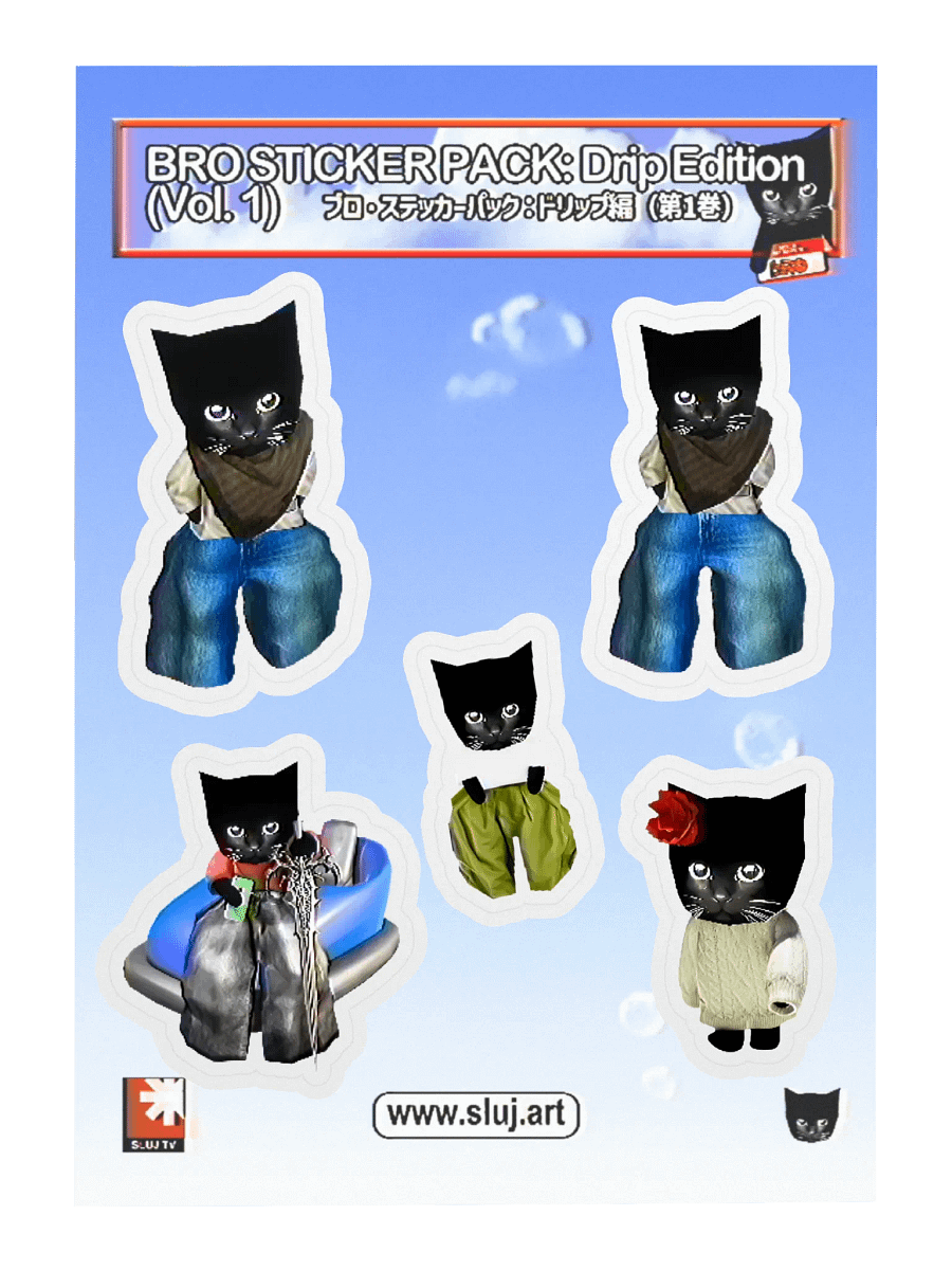 BRO STICKER PACK: Drip Edition (Vol. 1) product image (3)