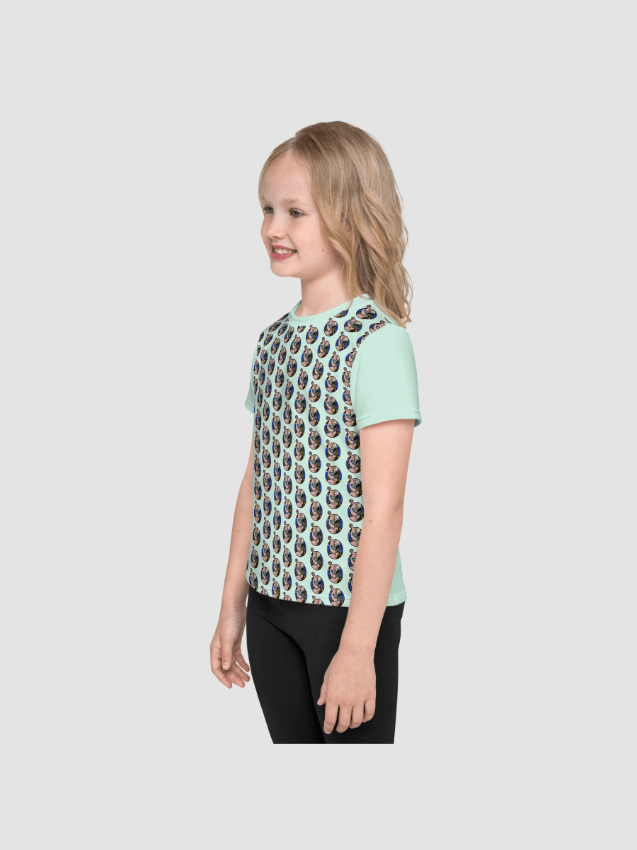 [KrummApe] All-Over Print Kids Crew Neck T-shirt product image (5)