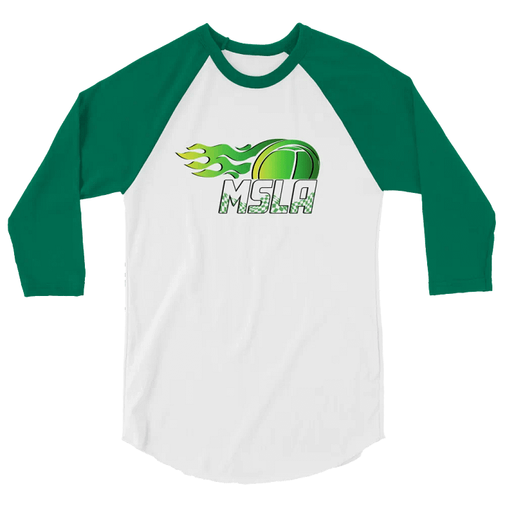 MSLA Green Jersey Raglan Tee product image (1)