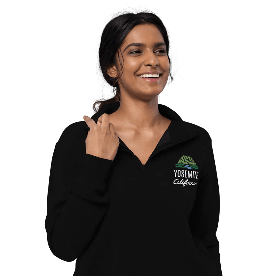 Yosemite Left Side Embroidery Half Zip product image (8)