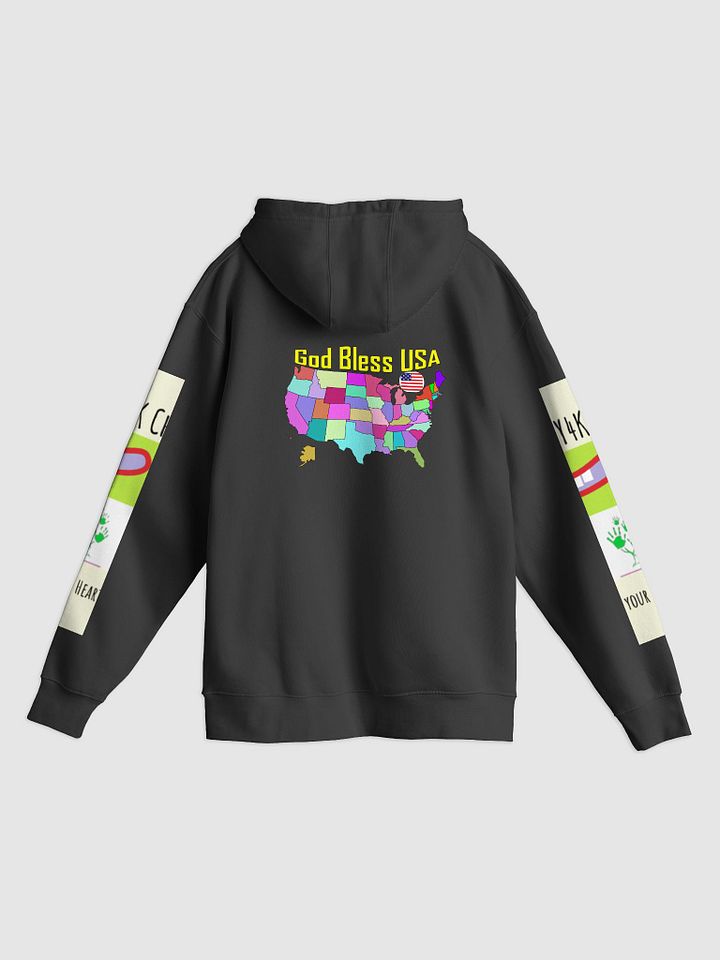 Playful Square Design Unisex Hoodie product image (2)