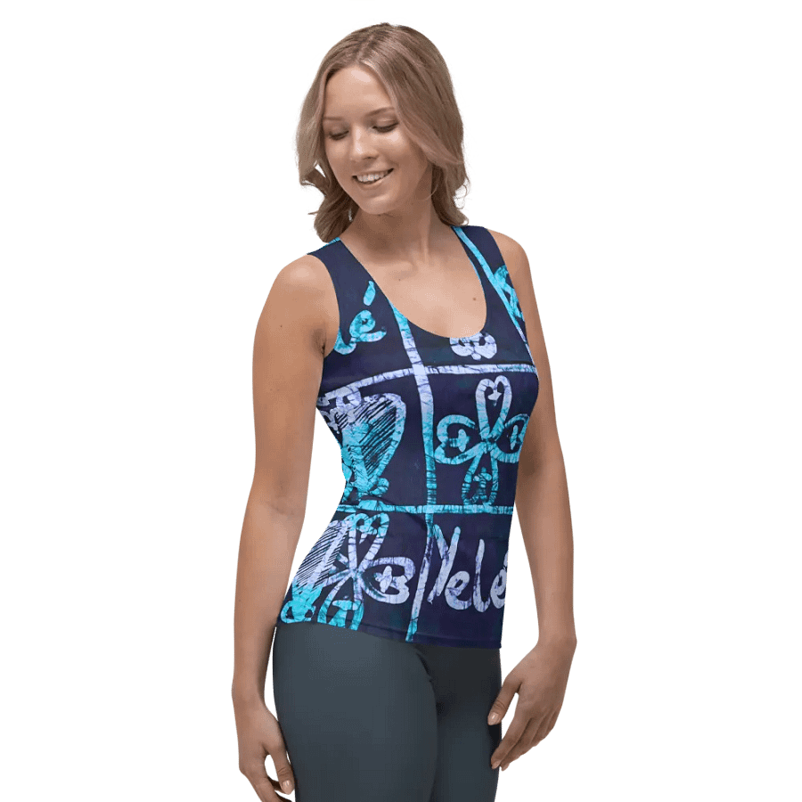 Power of Love Adire Women's Tank Top product image (4)