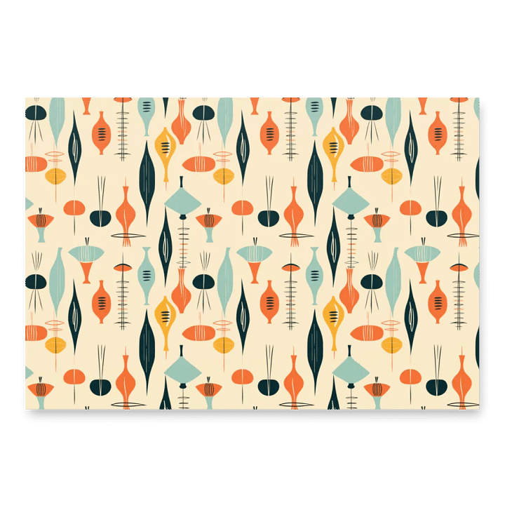 Lava Lamp, Peaches and Cream, Wrapping Paper product image (1)