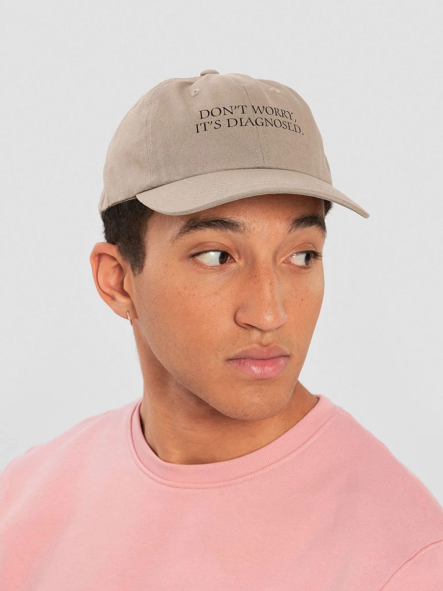 DW, IT'S DIAGNOSED. (black thread) classic dad hat product image (54)