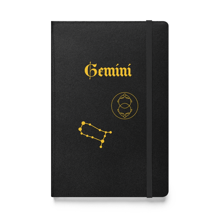 Yellow Gemini Constellation Journal product image (1)