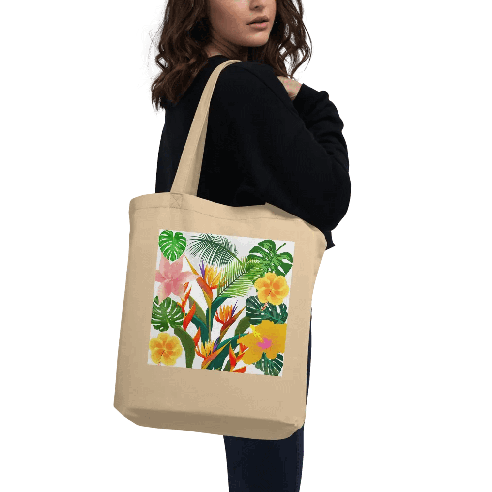 Tropical Blooms Eco Tote product image (9)