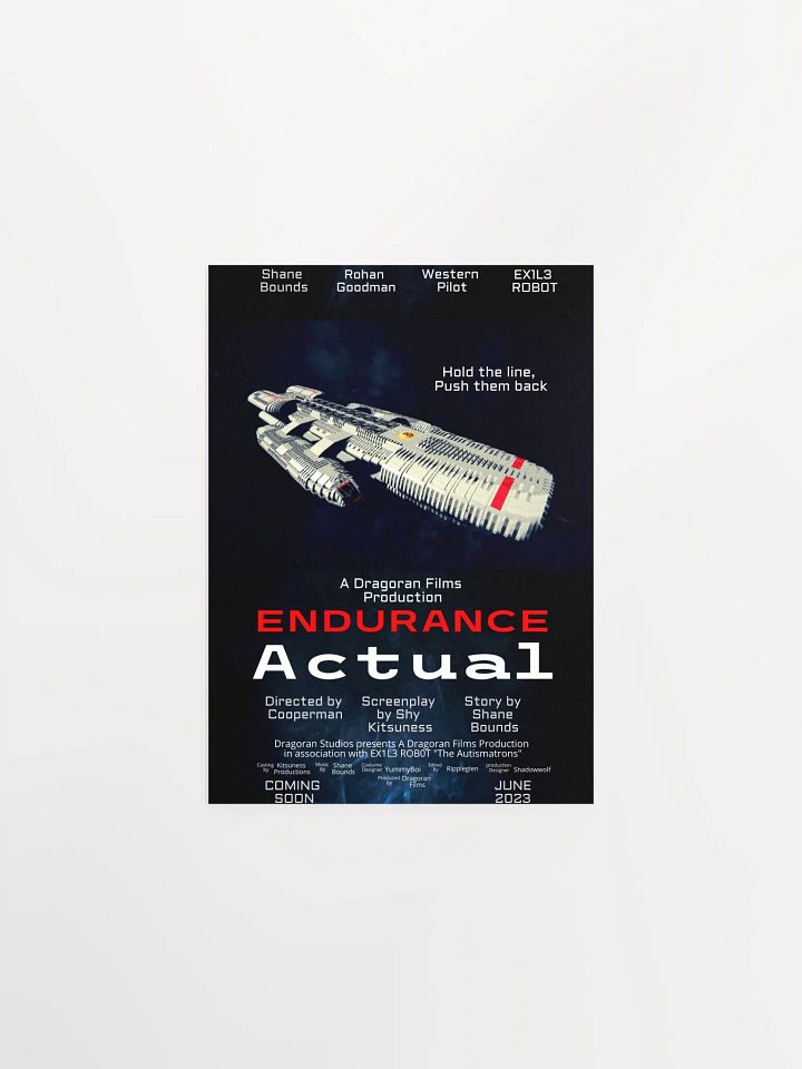 Classic - Endurance Actual Poster product image (1)