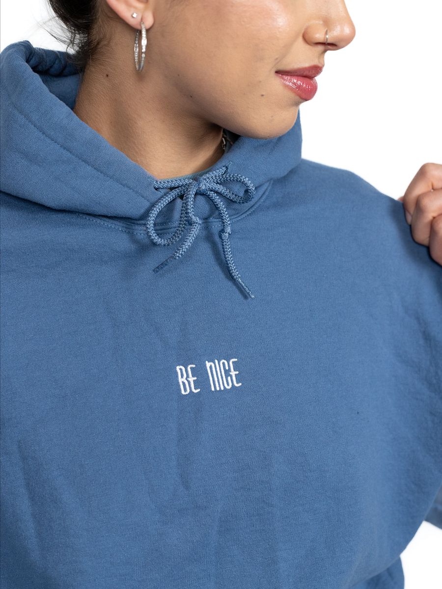 BE NICE Basics Embroidered Hoodie product image (2)