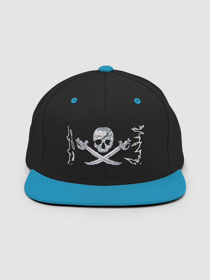 [Tyminatorsongs] Black Flag Roster Classic Snapback | Yupoong 6089M 3D puff product image (2)