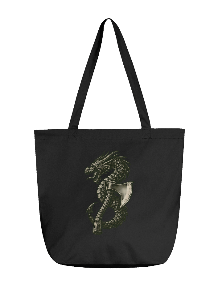 Nordic Dragon Axe Tote Bag – Rugged Sportsmen Style product image (1)