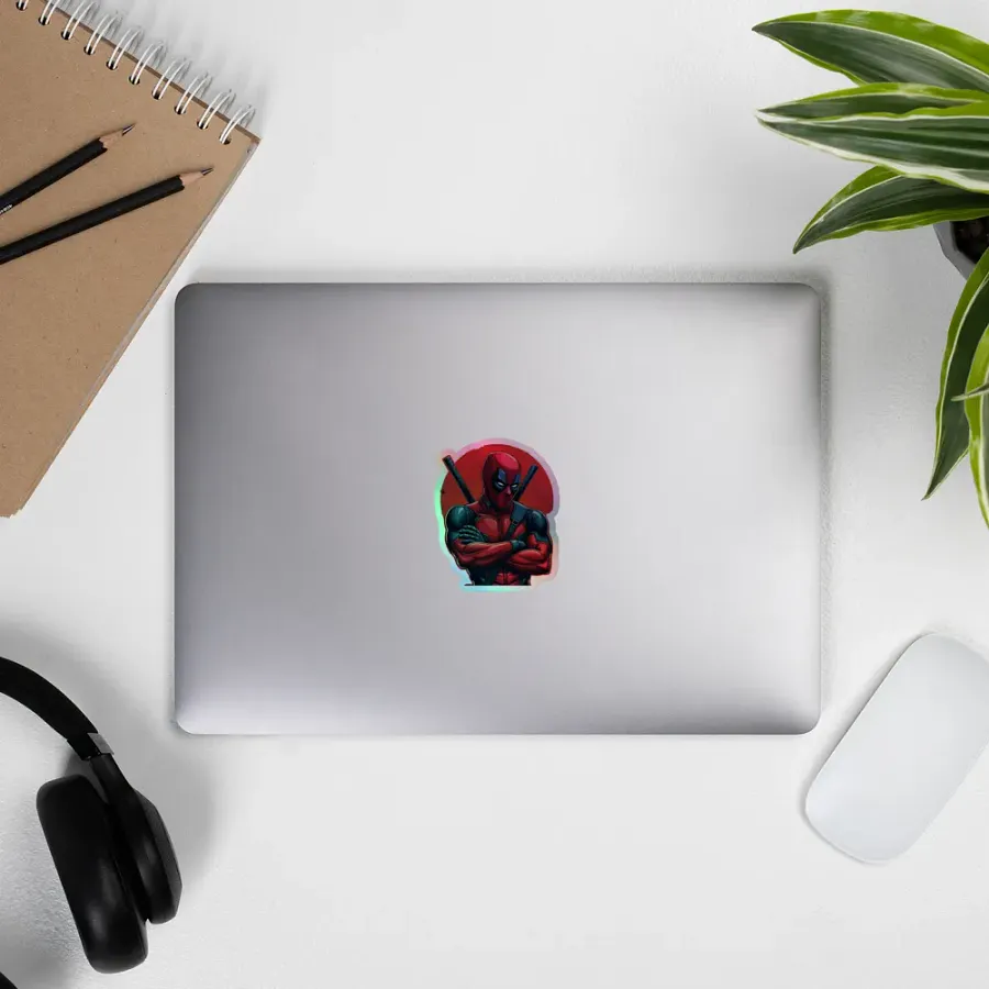 Deadpool Holographic Sticker Set product image (9)