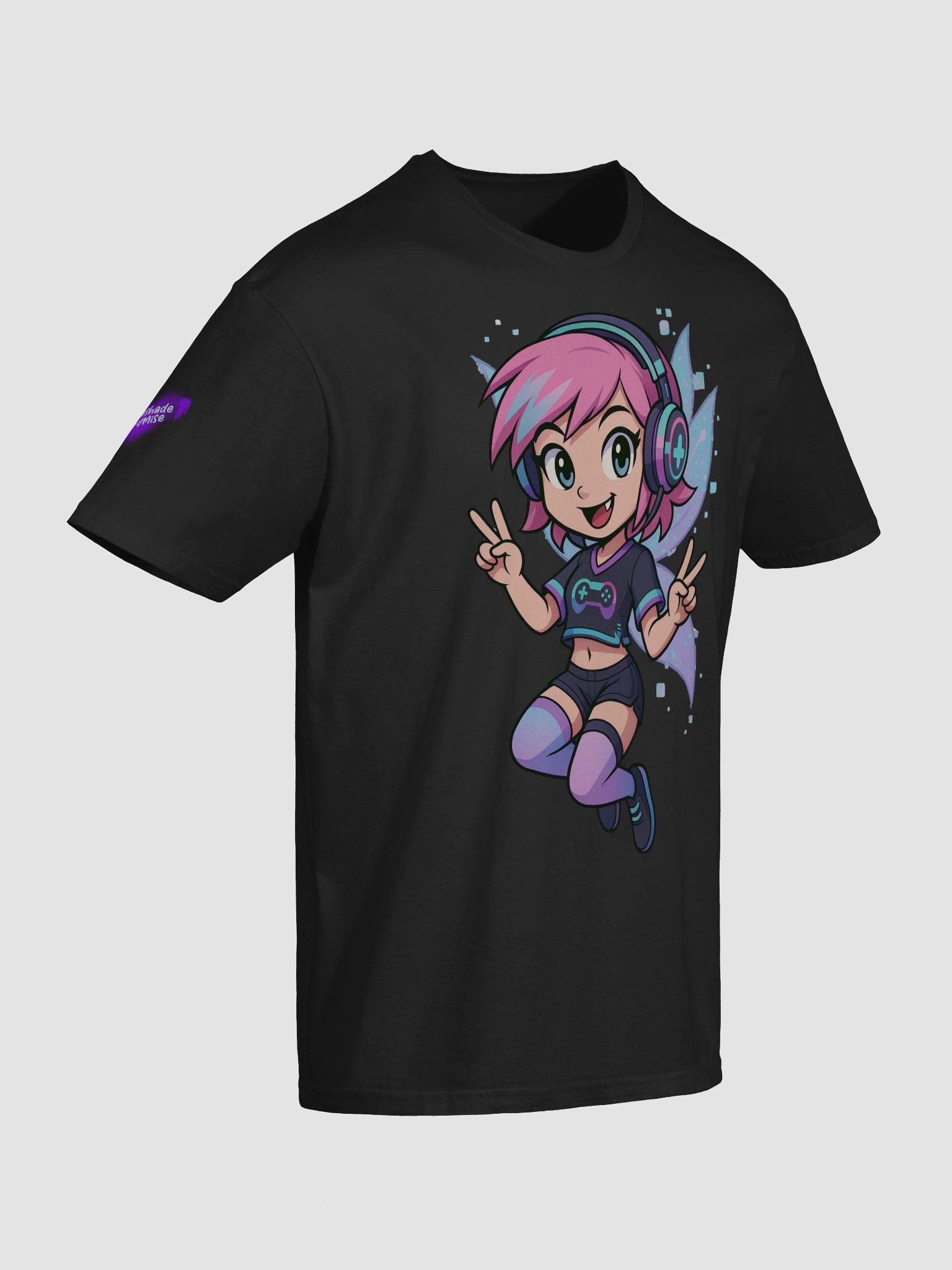Gamer Pixie Teashirt product image (3)