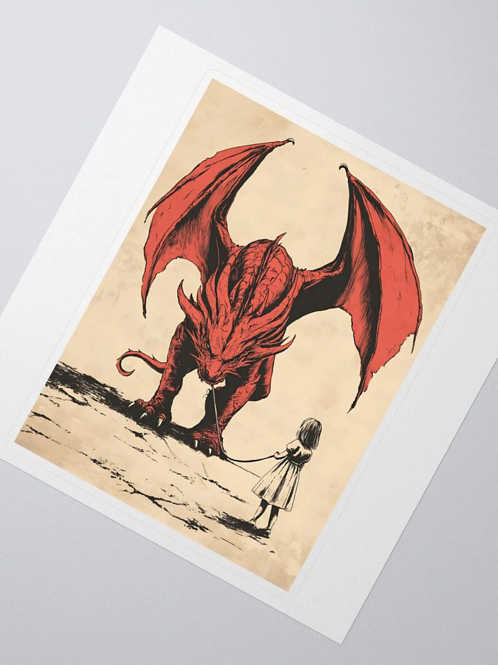 If I Had A Dragon Sticker product image (2)