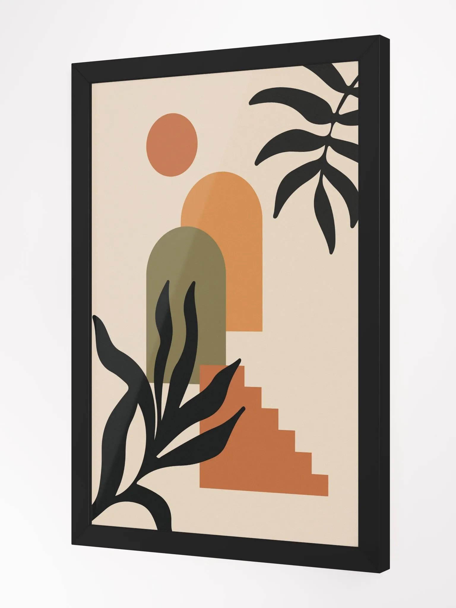 Organic Geometry Framed Matte Poster product image (9)