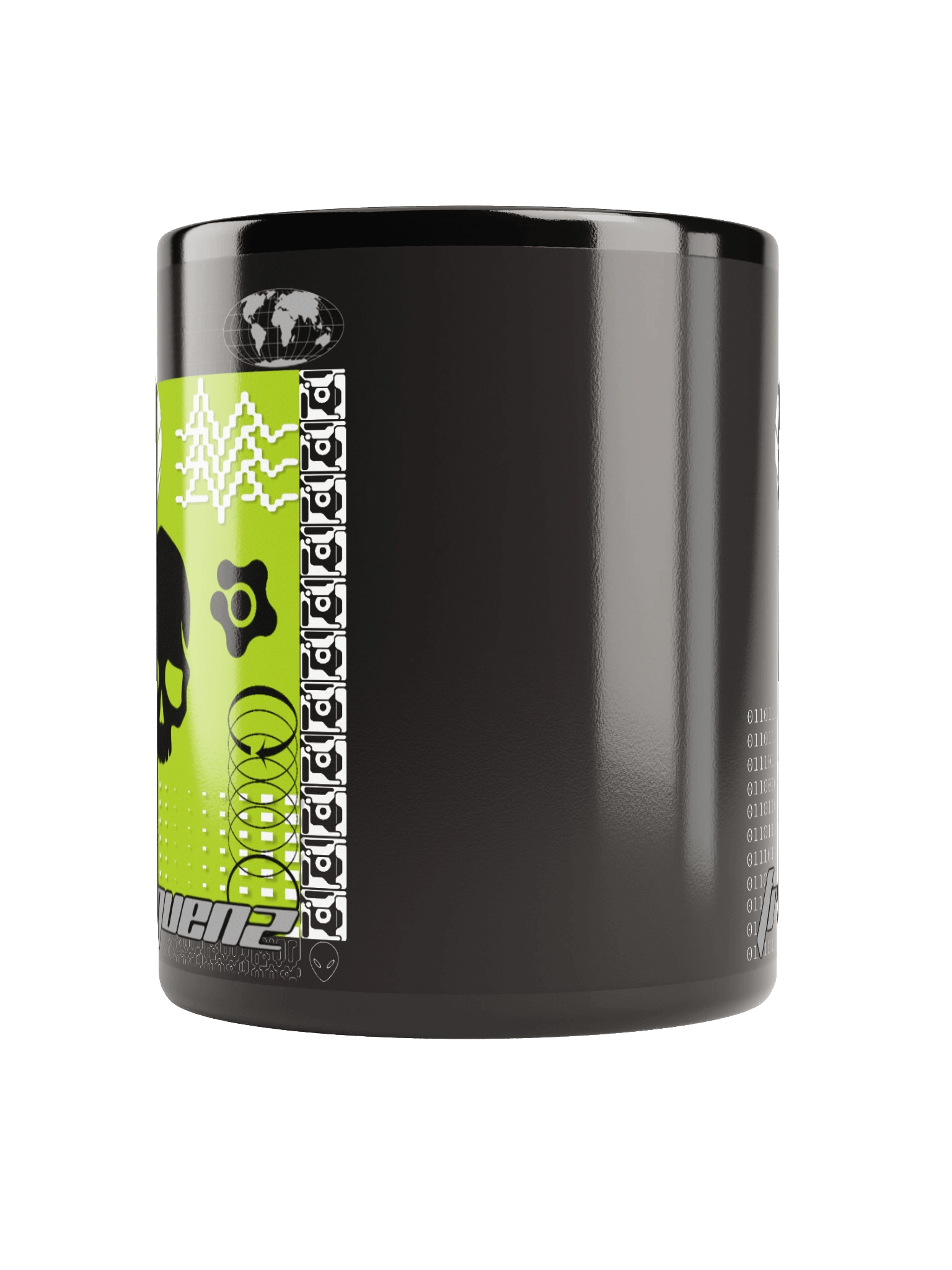 Frequenz Black Mug product image (5)