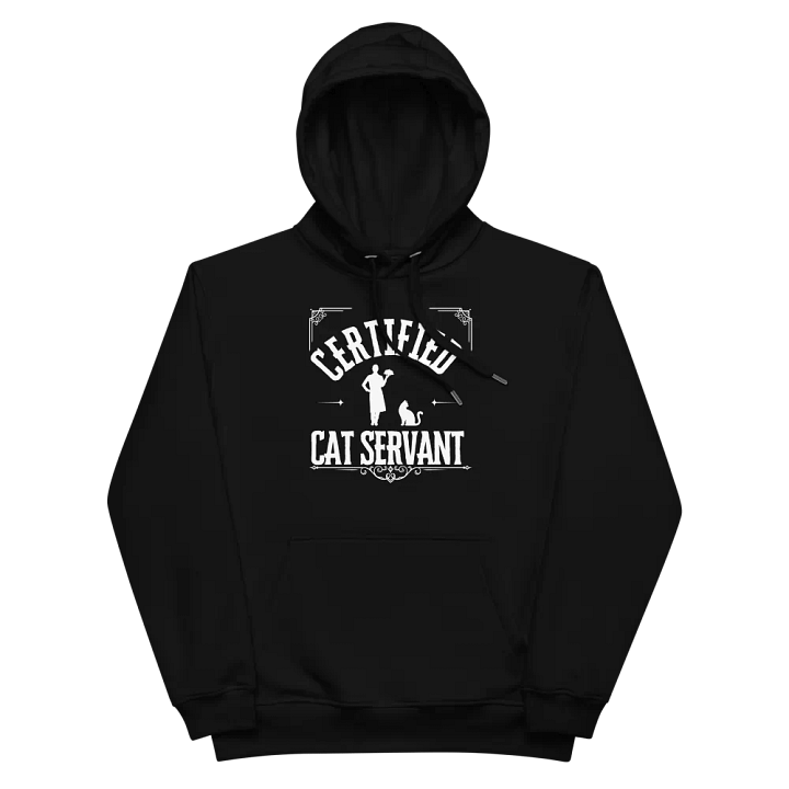 Certified Cat Servant - Eco Hoodie product image (2)
