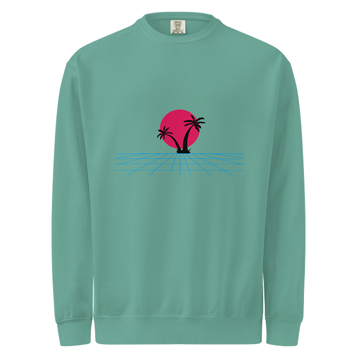 Retro Sunset Silhouette Sweatshirt product image (1)