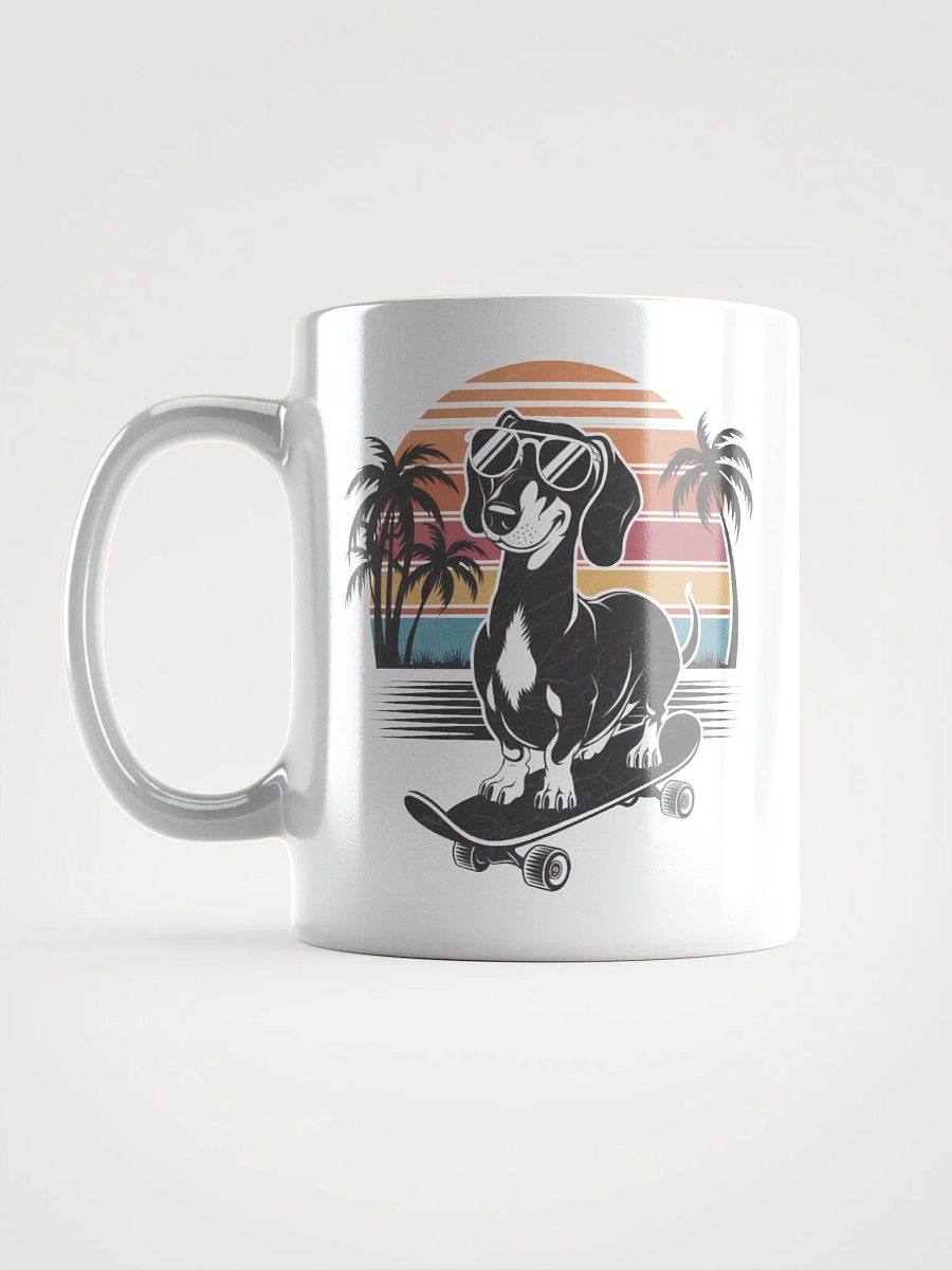 Doxie on a Skateboard Mug product image (18)