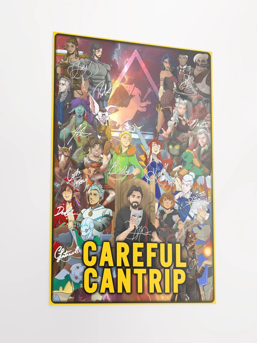 Careful Cantrip Memory Poster product image (4)
