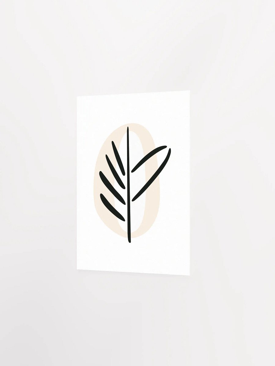 Frond Memory Minimalist Poster product image (3)