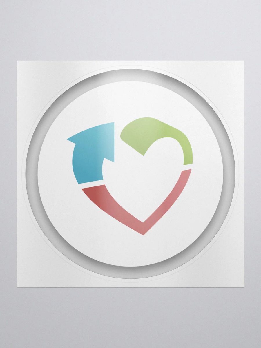 Badge Sticker (White) product image (1)