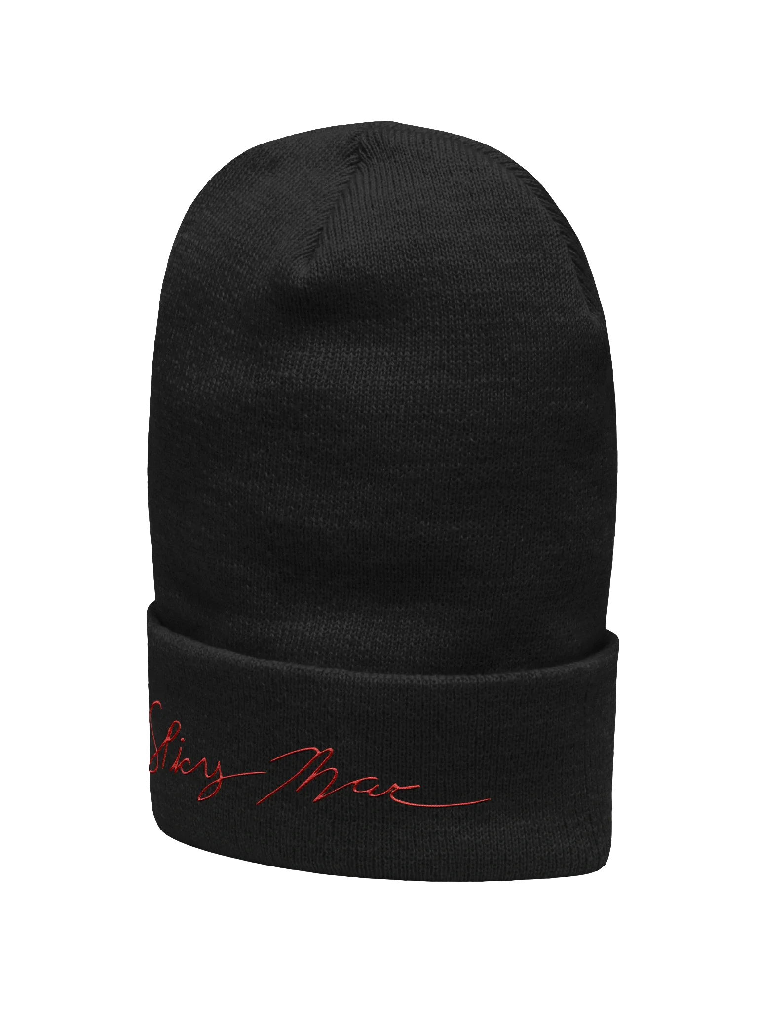 Spicy Mac Signature Script Cuffed Beanie product image (2)