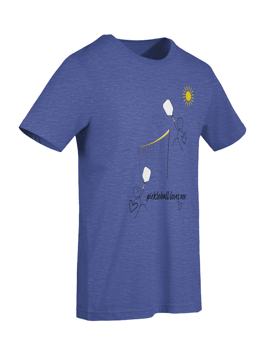 Pickleball Loves Me Supersoft Comfort T-Shirt product image (77)