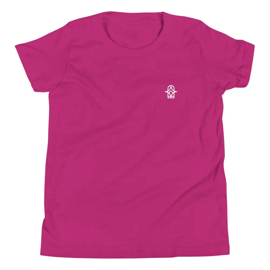 Jesus Always Has My Back | Shirt Kids | White Print product image (35)
