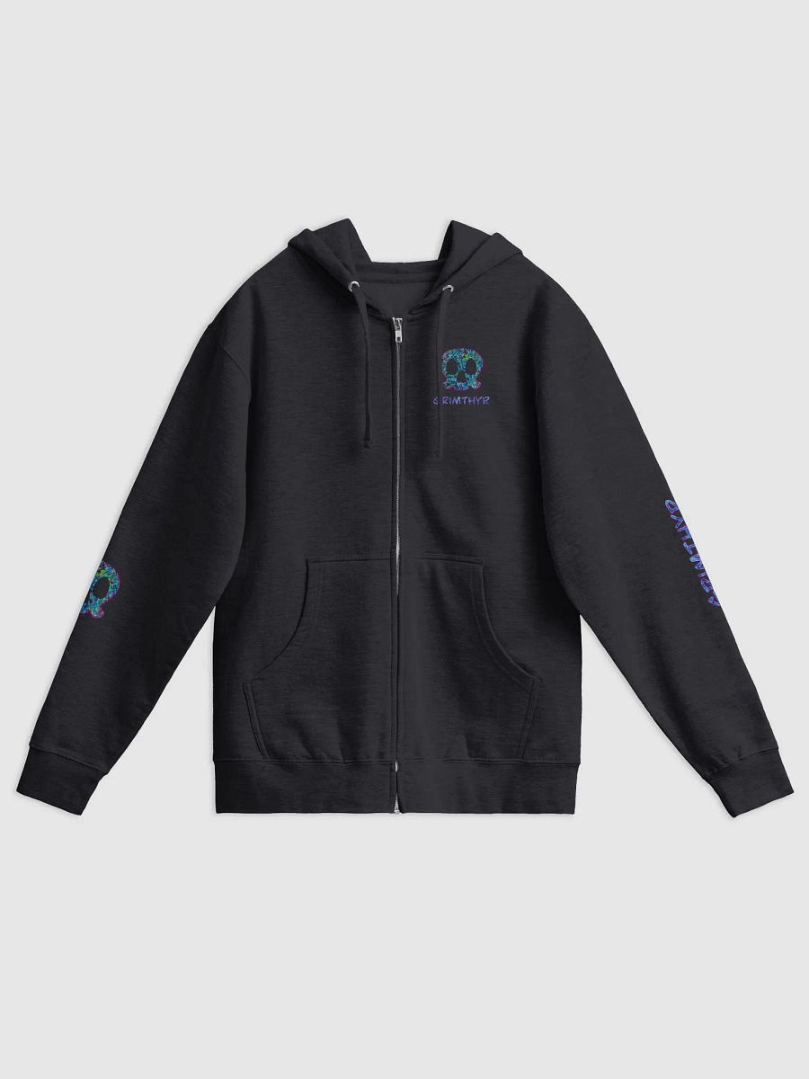 Grim Zip up Hoodie product image (1)
