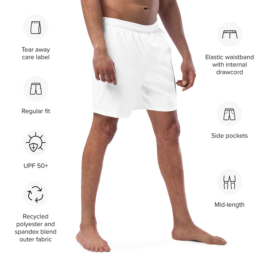 Swim Trunks by MANHANDS. (White) product image (22)