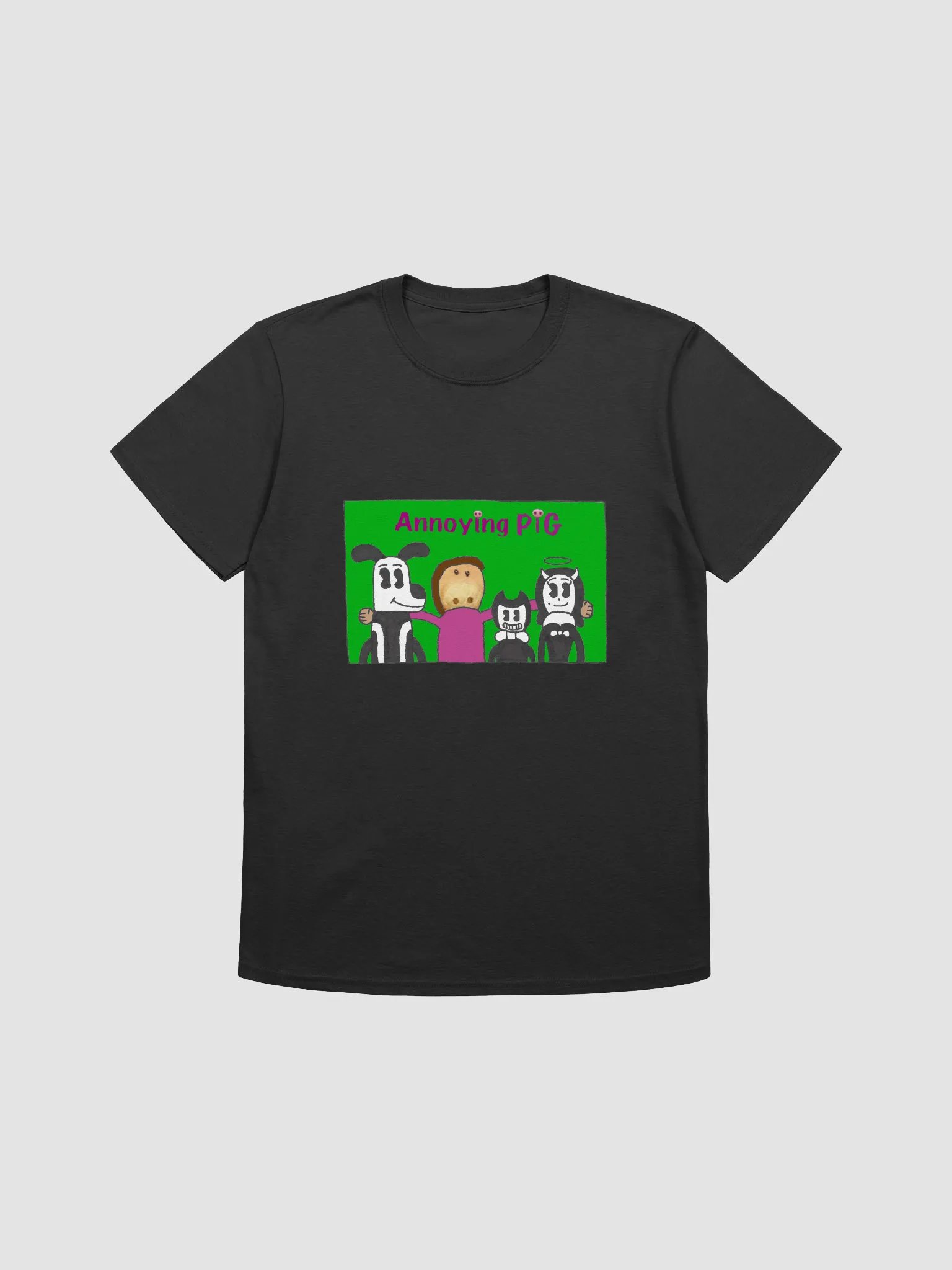 Annoying Pig Family Portrait (T-Shirt) product image (3)