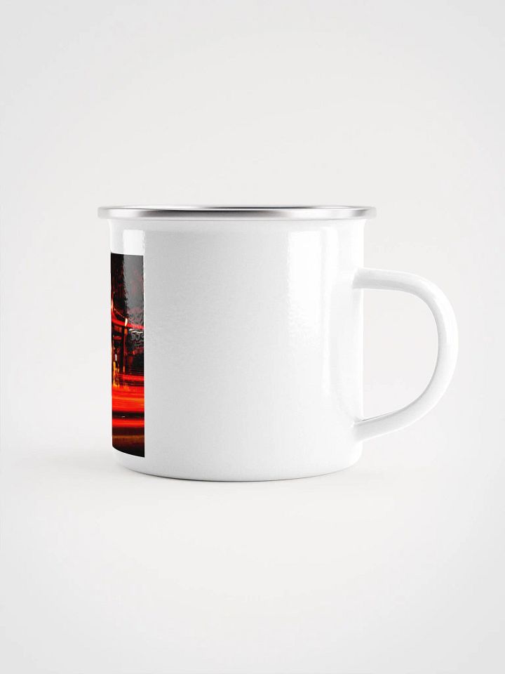 Cafe Bar at Night Enamel Mug product image (2)