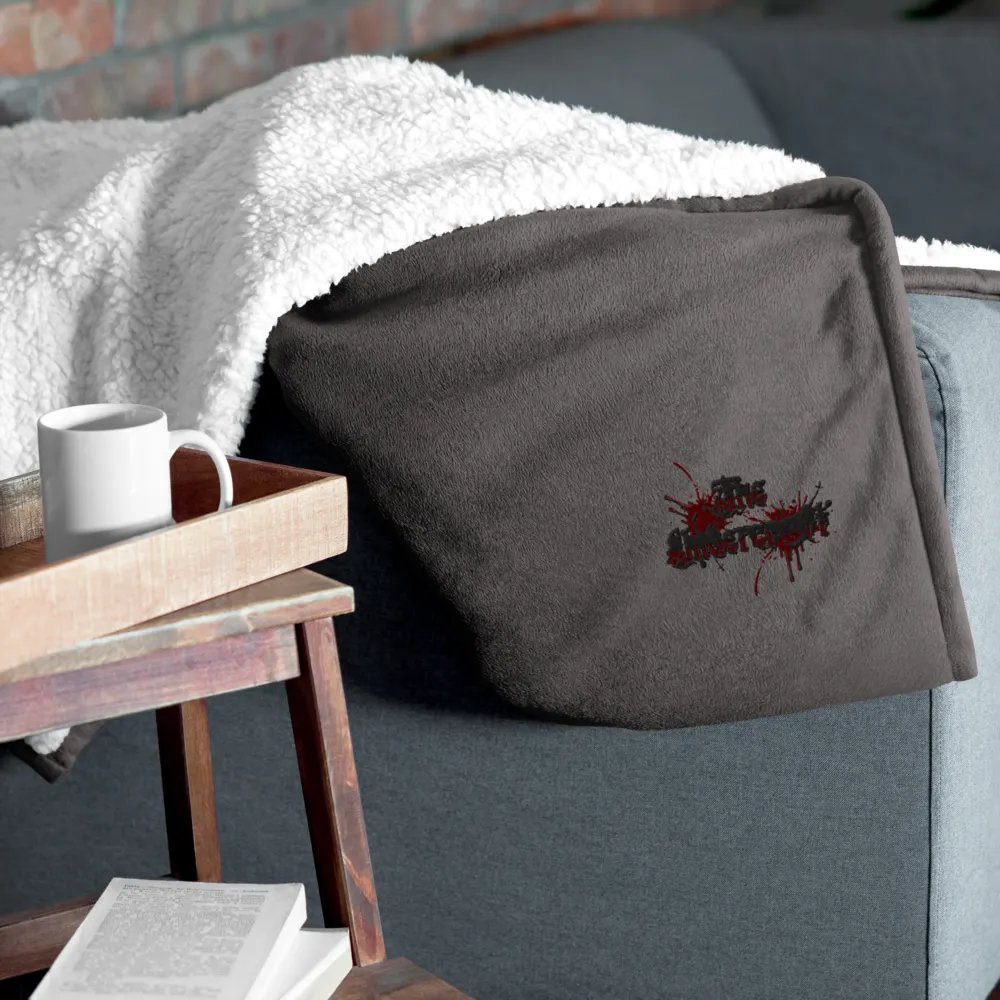 Chaos and Comfort Embroidered Blanket product image (10)