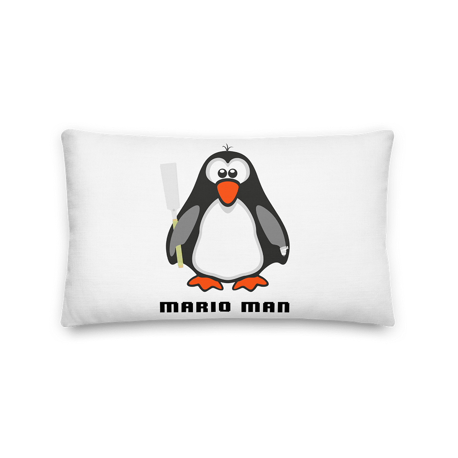 Mario Man Premium Pillow product image (2)